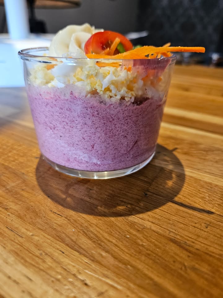 Mousse de betterave et chevre 1 122184984764931294 - Quimper Brest Mousse de betterave et chevre 1 122184984764931294 - Quimper Brest